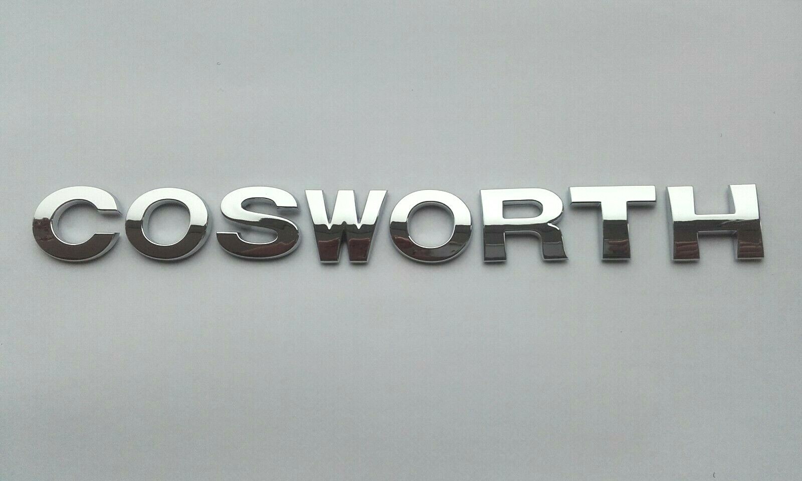 New Chrome 3D Selfadhesive Car Letters badge emblem sticker Spelling