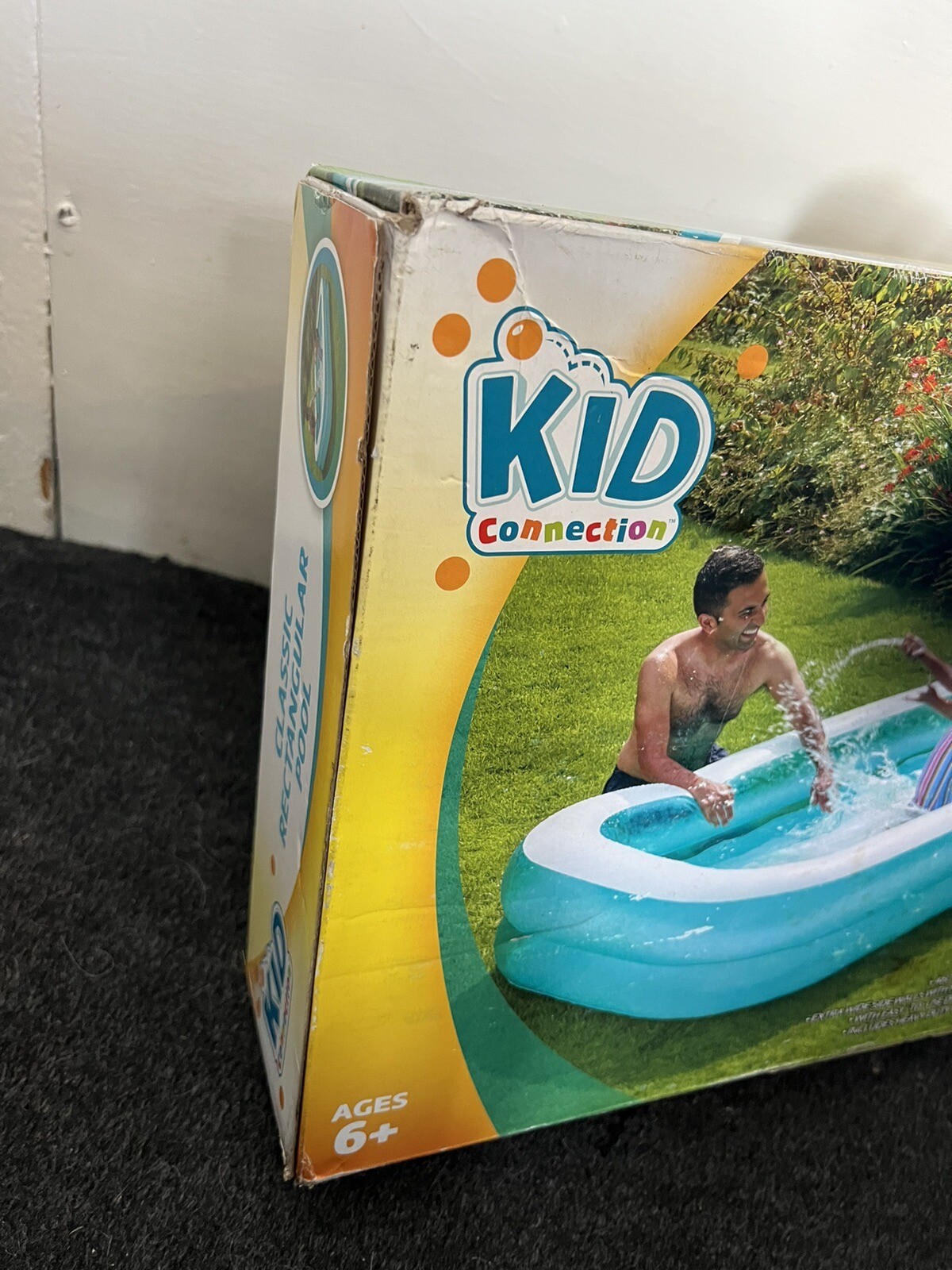 top Quality) Bestway Kids Childrens Rectangular Classic Pool  