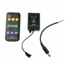 SP106E RF Mini LED Music Controller 9 Key Remote WS2812B WS2811 LED Strip Light