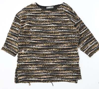 Muskat Damen Rundhals Polyestermischung Pullover Größe 10