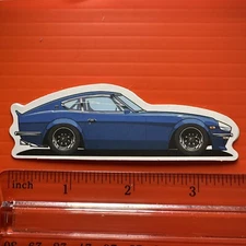 Datsun/Nissan Fairlady Z-car Sticker Decal Racing Car Skateboard Laptop JDM