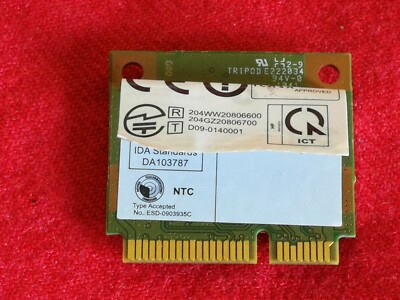 588551-001 RT3090 802.11 B/G/N WIRELESS MINI-KARTE Für HP OMNI 200 ALL-IN-ONE PC