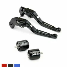 Extendable Brake Clutch Lever /Hand Grips Bar EndsFor Suzuki GSX-R 750 2011-2018