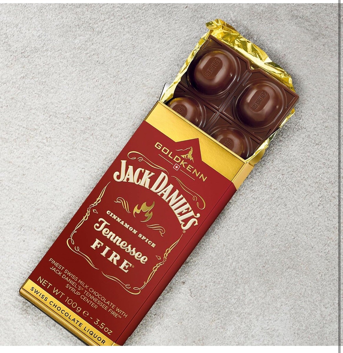 Jack Daniels Liquor Chocolates Jack Daniel's Fire Whiskey Liqueur