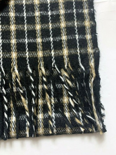 Mens Womens Pashmina Plaid Tartan Fringe Long Warm Scarf Shawl Wrap NEW #M116 - Picture 20 of 35
