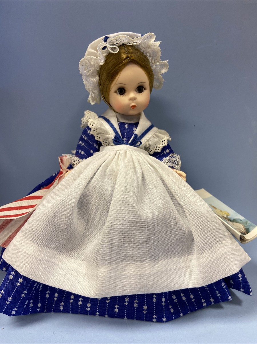 Vintage Madame Alexander BETSY ROSS 8” SL Historical Doll #431 Box