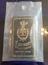 Vintage R.J. Reynolds Tobacco Company OCB Cigarette Rolling Paper Book w/ String