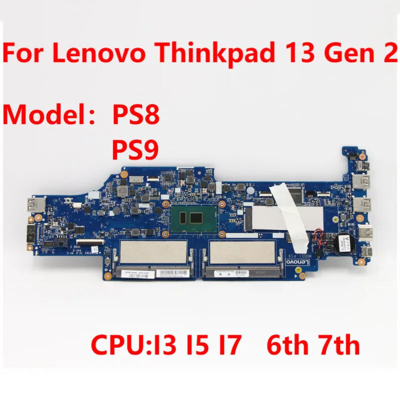 Motherboard For Lenovo Thinkpad S2 Thinkpad 13 with i3/i5/i7 CPU