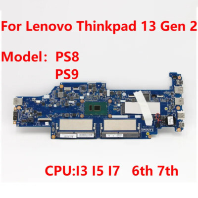 Motherboard For Lenovo Thinkpad S2 Thinkpad 13 with i3/i5/i7 CPU