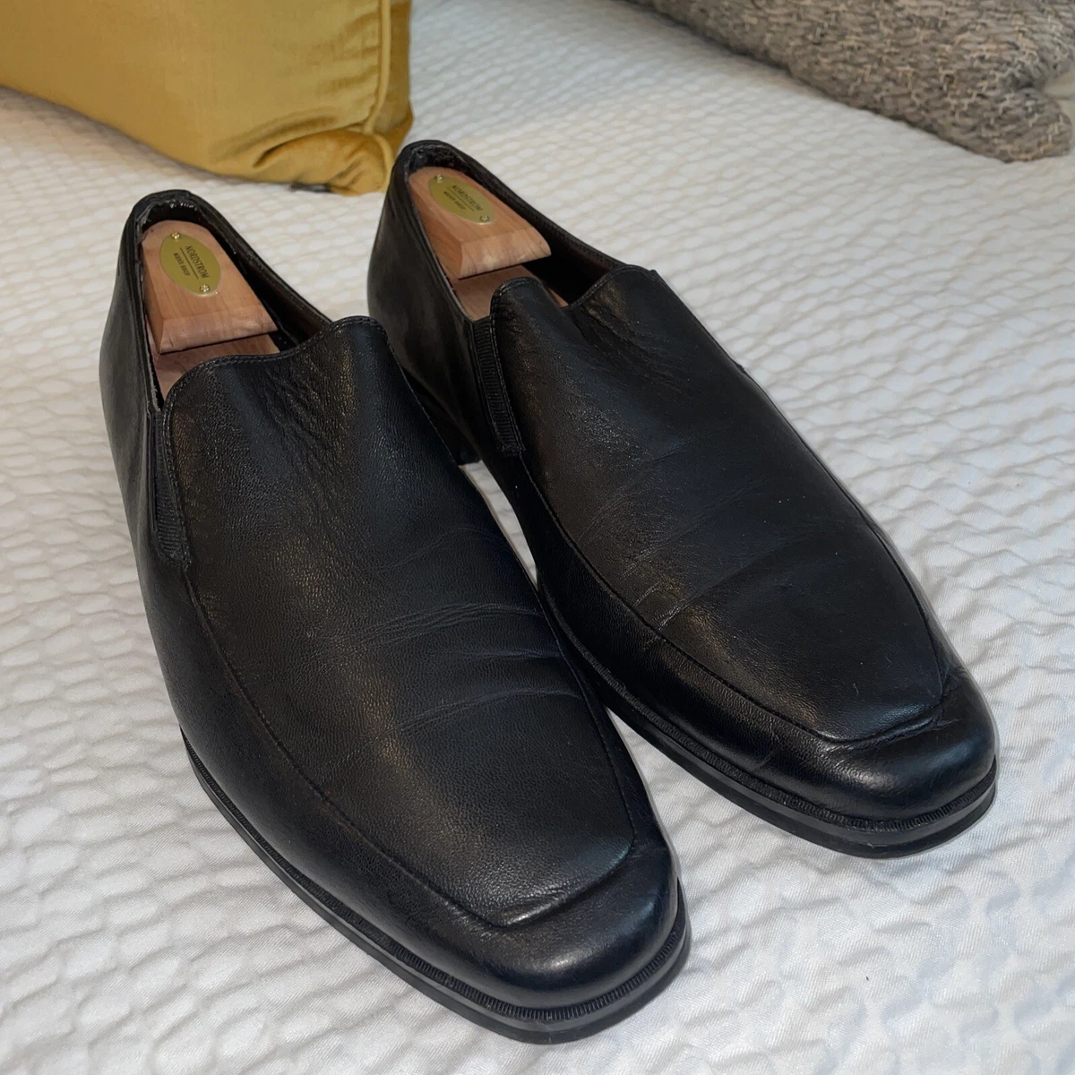 Cusco Beloved taktik ECCO Mens New Jersey Loafers Slip-On Dress Shoes Black Leather US 11/11.5  EU 45 | eBay