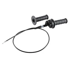 Twist Throttle Accelerator Handle Grips and Cable Set for 50cc 150cc 250cc