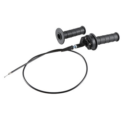 #ad Twist Throttle Accelerator Handle Grips and Cable Set for 50cc 150cc 250cc $10.99