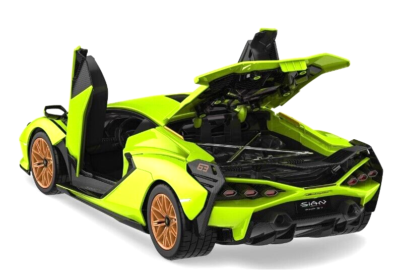 RC Car Kit Build Your own RC Car Lambourghini Sian KFP 2.4Ghz 72pcs 1/