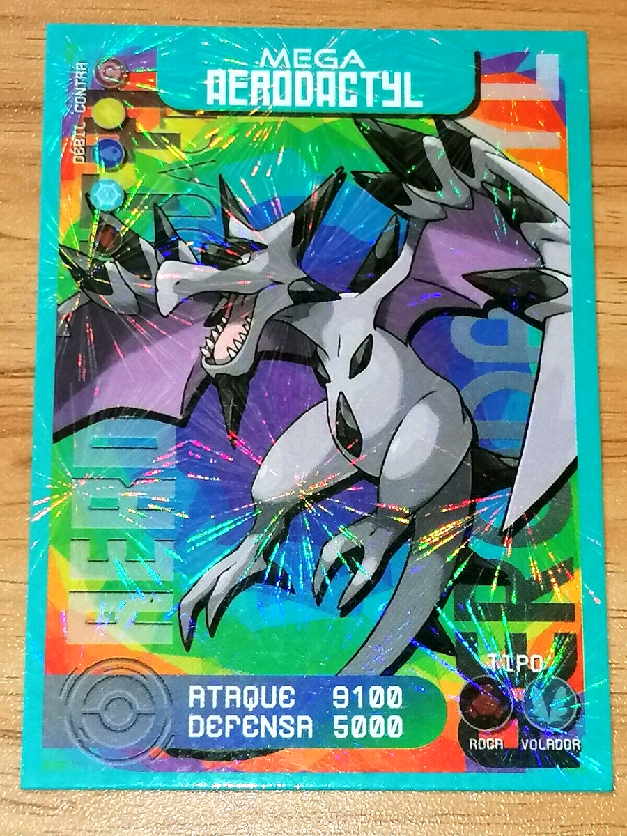 mega aerodactyl pokemon card M Aerodactyl Ex gx pokemon card