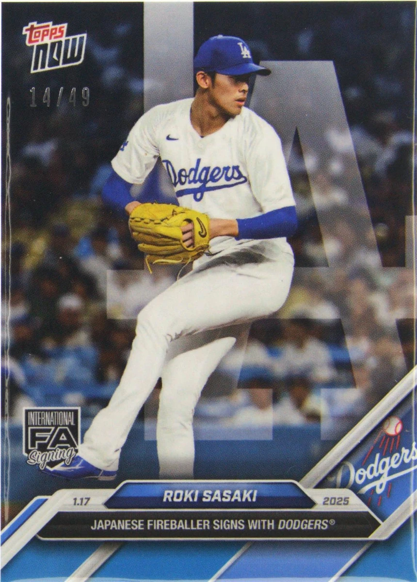 2024 Topps Now - Roki Sasaki #OS-13 for sale | eBay
