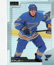Torey Krug O-Pee-Chee Platinum RAINBOW 2021 Hockey Card #99