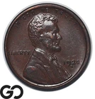 1920-S Lincoln Cent Wheat Penny, Choice Unc+