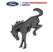 2021-2025 Ford Bronco Raptor OEM M-1447-BRMB Rear Tailgate Emblem Matte Black