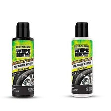 Wipe New Midnight Black Tire Shine Kit Ultimate Tire Shine Wet Look 8 Fl Oz