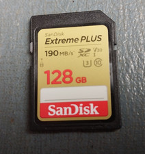 Tested SanDisk Extreme Plus 128GB UHS-I V30 U3 Class 10, SD Memory Card SDXC