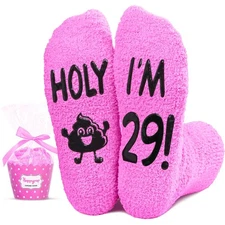 29th Birthday Gifts for Women - Socks for 29 Year Olds