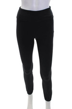 Splits 59 Women's High Waist Tapered Leg Fitted Athletic Pants Black Size XS