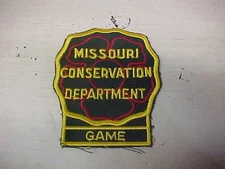 Missouri Conservation Department MDC GAME Patch 1950's Bland MO Schaning NOS