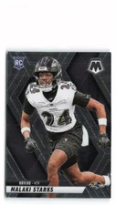 2025 Panini Mosaic Malaki Starks #347 Rookie Baltimore Ravens