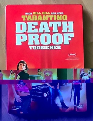 Death Proof - Todsicher | DVD Steelbook | Untertitel Deutsch | FSK16