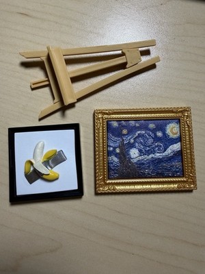 Zuru Mini Brands Create Masterpieces LEGENDARY Starry Night & Taped Banana Lot