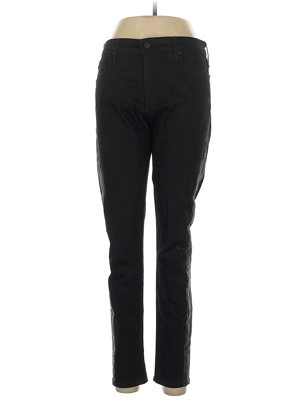 Adriano Goldschmied Women Black Jeggings 30W