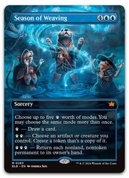 Season of Weaving (Borderless) Bloomburrow