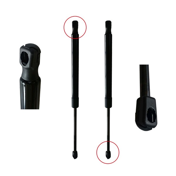 2X Gasfeder Heckklappe Kofferraum 535N FüR VW Golf V 1K1 SchräGheck Bj.2003-2009-image