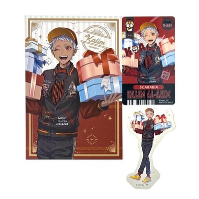 Disney Twisted Wonderland Metal Postcard Karimu Union BD 5th Anniversary LE