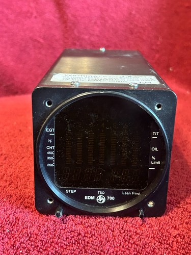 JP INSTRUMENTS EDM 700/800 TEMPERATURE INDICATOR P/N EGT-701-6C