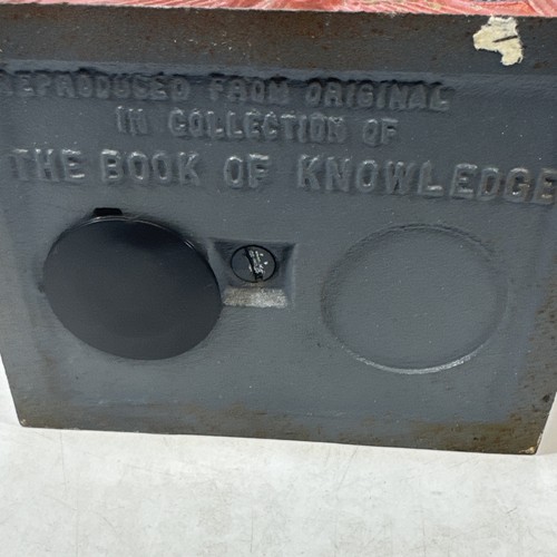 USA 250 Uncle Sam Cast Iron Mechanical Coin Bank - Works Great Book Of Knowledge - 第 6/11 張圖片