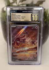 CGC PRISTINE 10 Mesprit 204 Surging Sparks Illustration Rare Pokemon Card on eBay