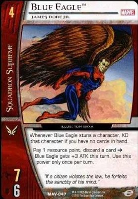 Blue Eagle, James Dore Jr. - FOIL - The Avengers - FOIL - Vs System