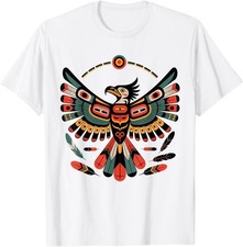 Thunderbird Native American Tribal Art Design Art Unisex T-Shirt