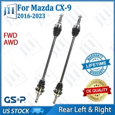 OE Rear Pair Left Right CV Axle Shaft Set For 2016-23 Mazda CX-9 L4 2.5L FWD AWD