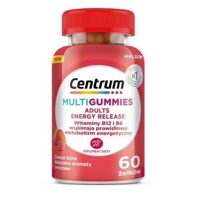Centrum MultiGummies Adults Energy Release Fruchtgummis Vitamine 60 Stück
