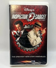 Inspector Gadget VHS 1999 Disney Video Tape Live Action Movie Vintage Clamshell