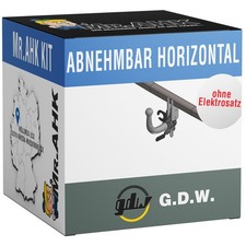 GDW Anhängerkupplung abnehmbar für Mercedes CLA Coupe C118 inkl. ABE EBA
