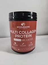 Multi Collagen Protein Powder Hydrolyzed (Type I II III V X) Grass-Fed All-in...