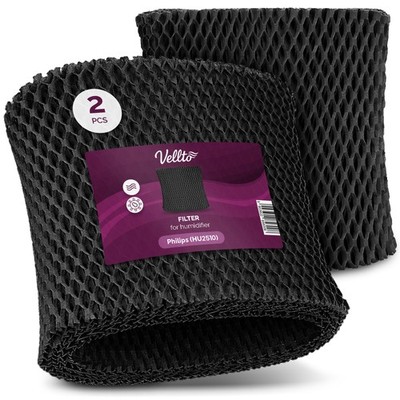 2x Luftfilter Filter für Philips HU2510 Ersatz Luftbefeuchterfilter Waschbar
