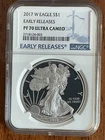 2017 W AMERICAN SILVER EAGLE NGC PF70 EARLY RELEASES