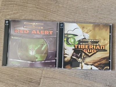 COMMAND & CONQUER: RED ALERT COMMAND & CONQUER TIBERIAN SUN PC 1996 GAMES! B77
