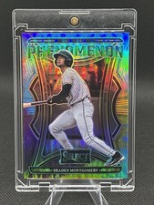 BRADEN MONTGOMERY 2025 Select Baseball Phenomenon Tie-Dye Prizm 1/25 Chicago