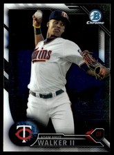 2016 Bowman Chrome Prospects Adam Brett Walker II Minnesota Twins #BCP135