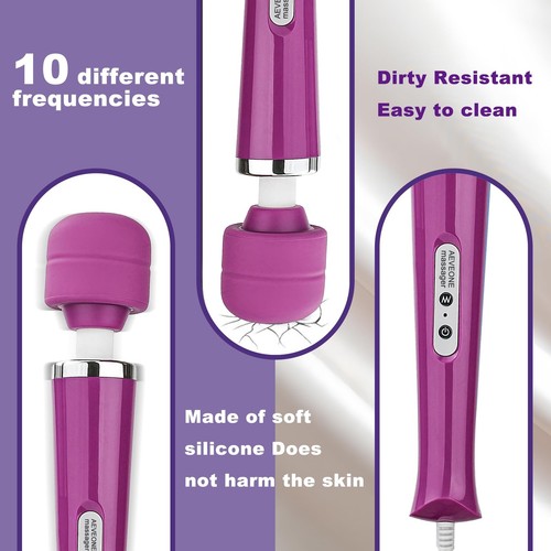 Wired Powerful Handheld Electric Massager, Strong Personal Back Massage for S... - Picture 4 of 6
